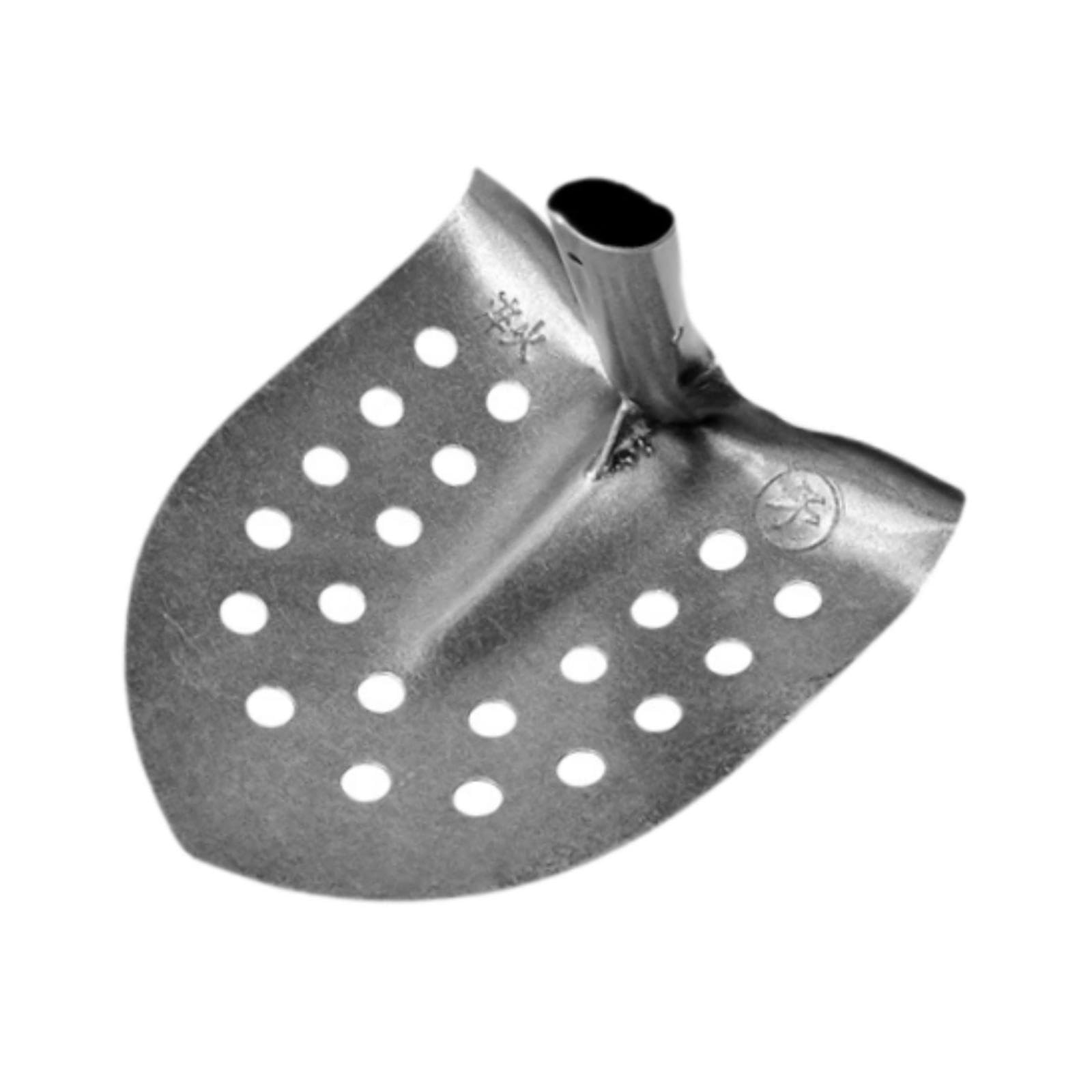 THE STYLE SUTRA Metal Sifting Shovel Sturdy Sewer Cleaning Tool for Camping Outdoor Backyard 24x22x16cm Pointed-image-2