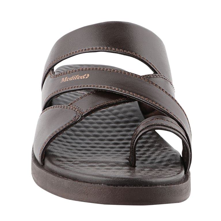 Image of Medifeet Men's Toe-Ring Highway Sandals