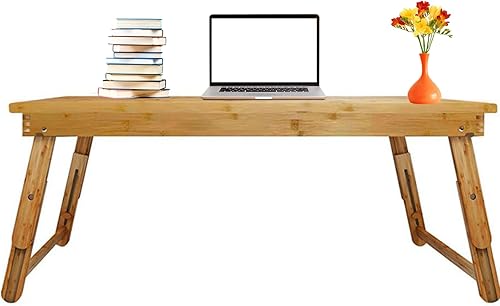 Miniatura 5 de Mesa de café plegable de bambú, mesa de comedor de piso bajo, mesa plegable oriental plegable para sala de estar, espacios pequeños, mesa de pícnic,