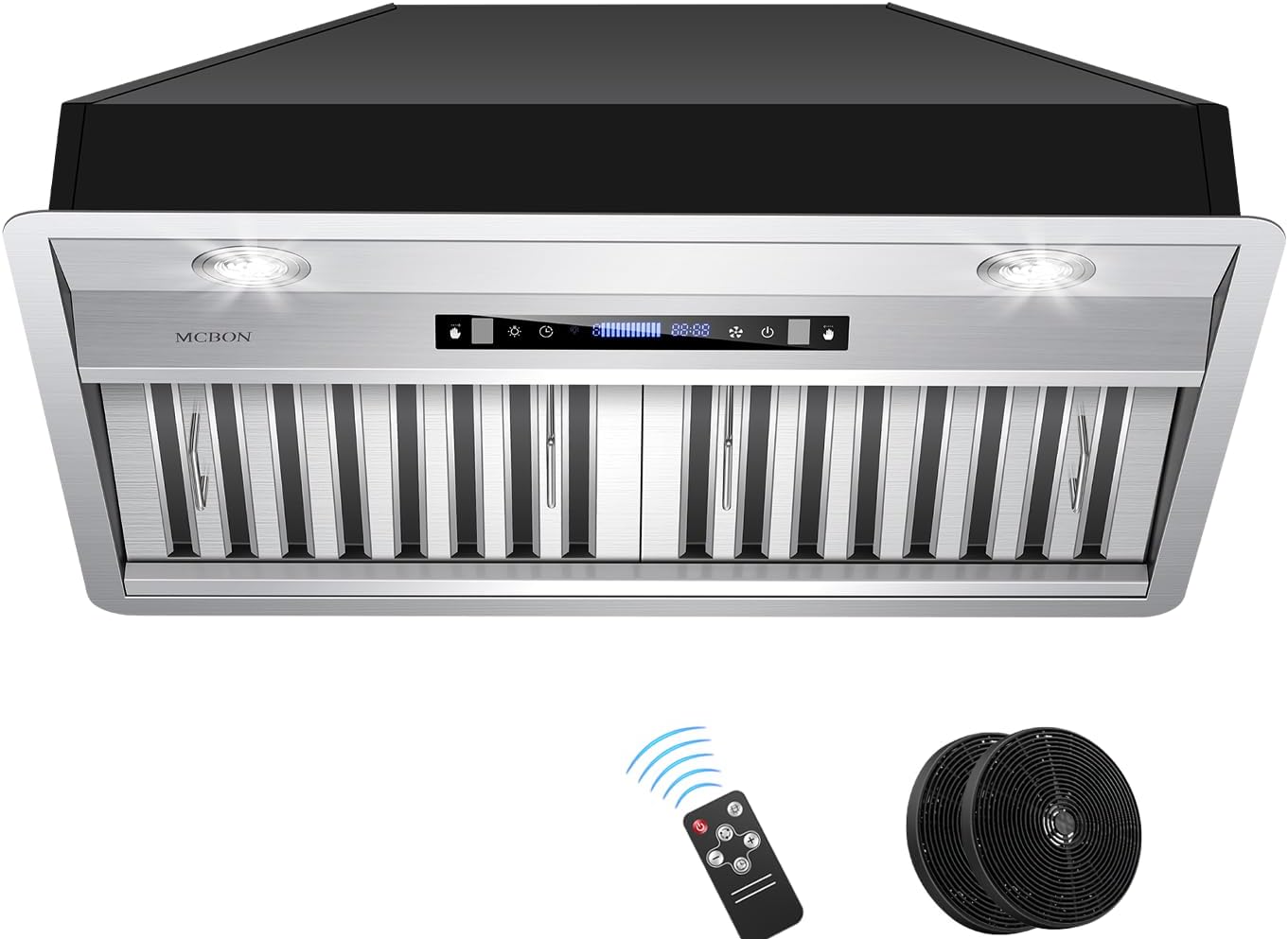 MCBON Range Hood Insert 30 inch,950 CFM Range Hood Insert