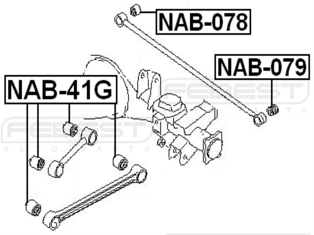 Amazon.com: 5504541G00 - Arm Bushing (for Lateral Control Rod) For 