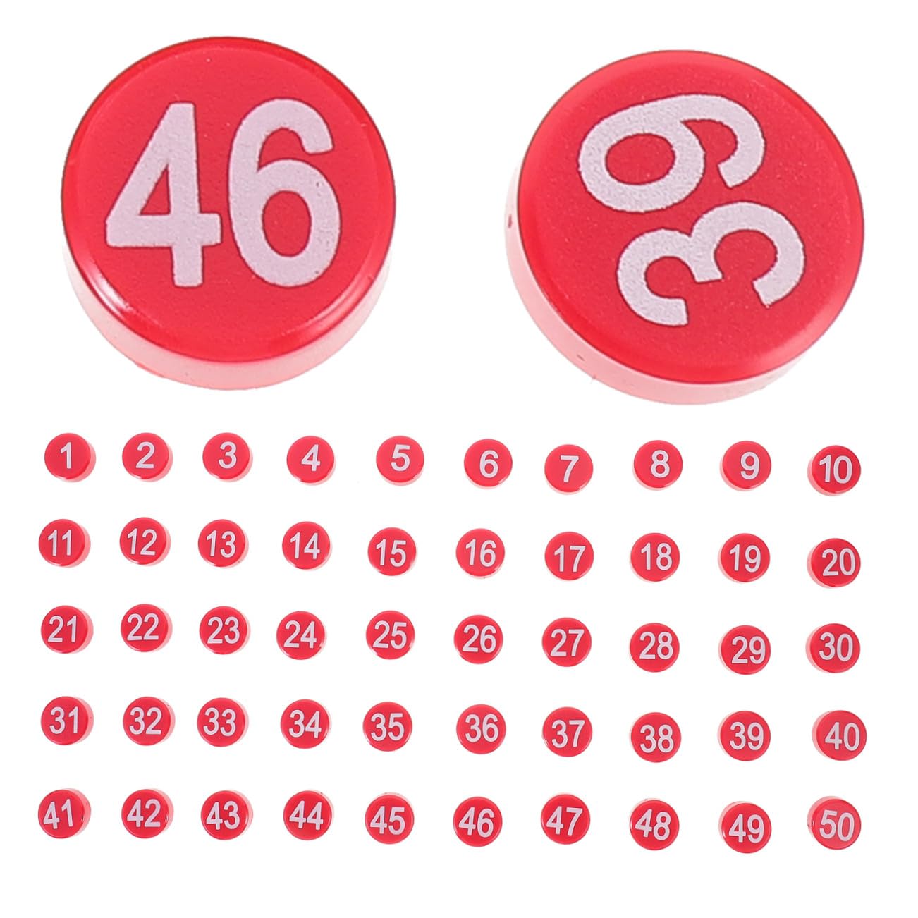 50stücke Pack Cartoon-zahlenmagnete für Kühlschrank Möbel-Dekoration Notizen und Fotos an Metallflächen Anbringen