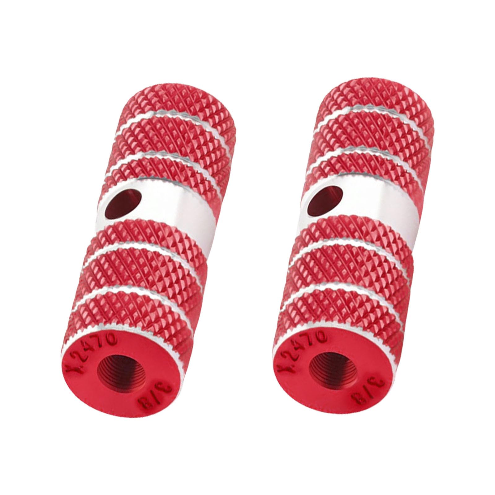 CAZSTYK 1pair Universals Bicycles Rear Pedals Shafts Durability Cycling Rear Stand Bicycles Accessories Road Bike Antislip Pedals