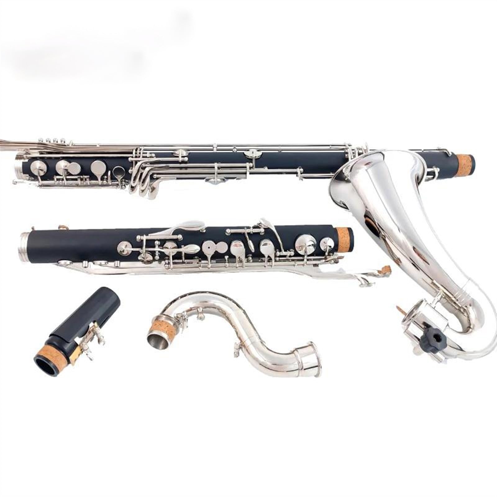 Clarinetto Set Clarinetto Basso Clarinetto Professionale Do Basso Strumenti Per Clarinetto Standard E Durevoli Suono Ricco