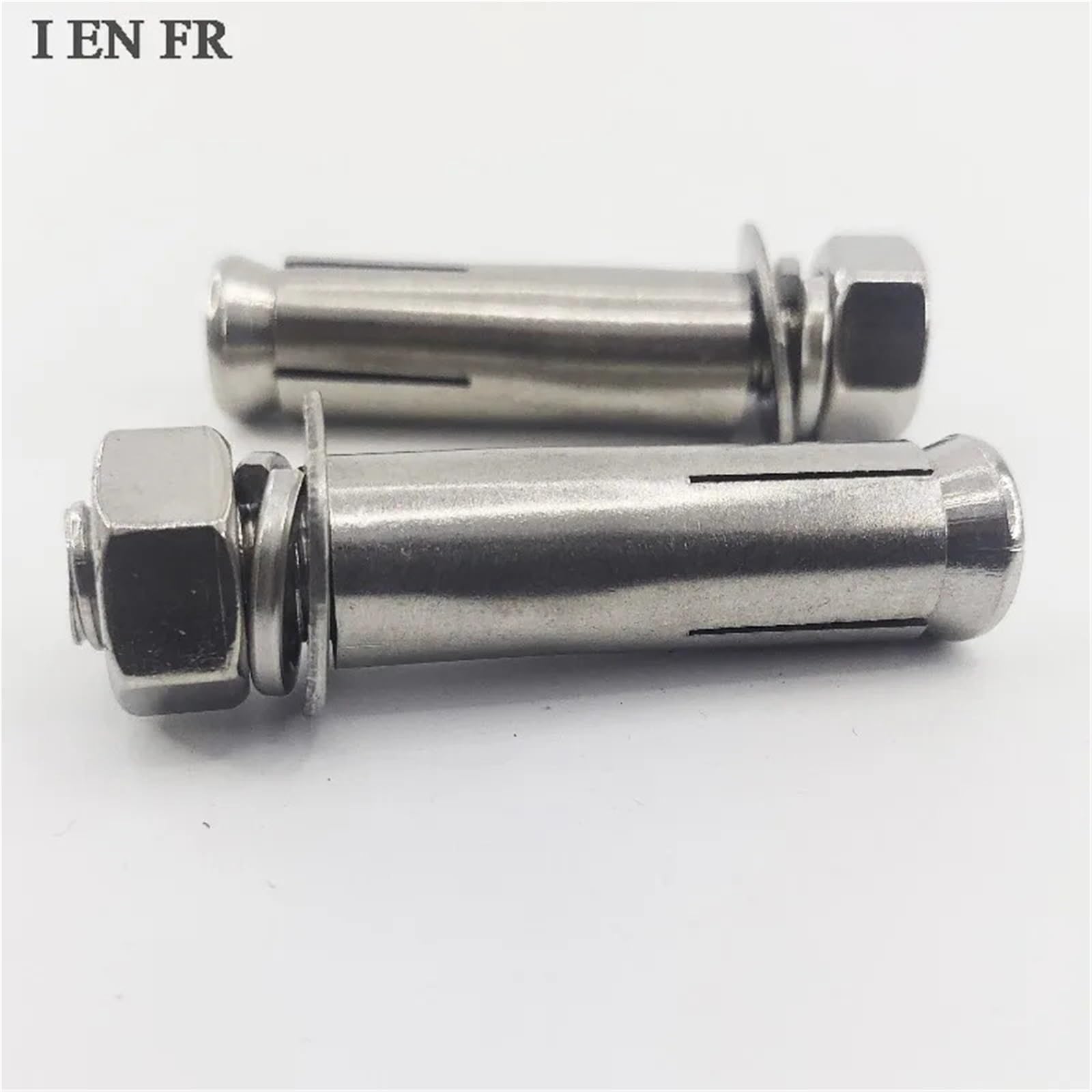 Dübel 10mm 1/5 Stück M6 M8 M10 -M20 304 A2 Edelstahl Sechskant-Expansionsschraubenhülse Betonankerbolzen(1pcs,M12x150)