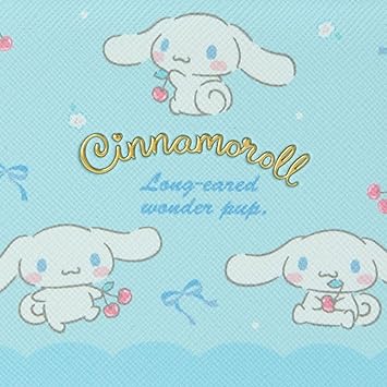 Sanrio SANRIO Sanrio Wallet Cinnamoroll Cinnamon Cinnamoroll 3.5 x 4.1 x 1.0 inches 9 x 10.5 x 2.5 cm, Kids Wallet, Character 126012 SANRIO