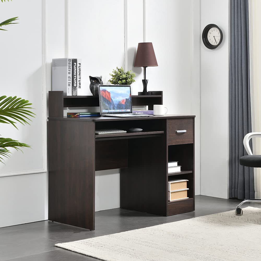 ROCKPOINT Axess Computer Keyboard Tray and Drawer Small Home Office