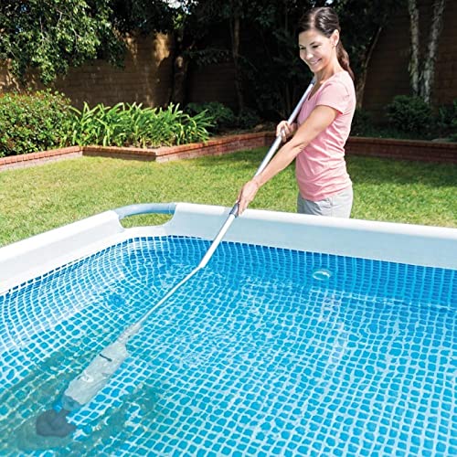 Intex Aspirador de mano recargable para piscina, limpieza y mantenimiento de piscina, gris | 28620