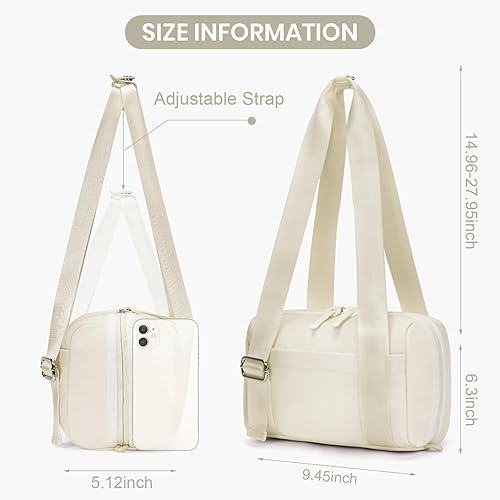 Miniatura 6 de Mini bolsa de gimnasio pequeña bolsa de lona para mujer, bolsa de entrenamiento rosa, ligera, para viajes de fin de semana, deportes, yoga, fitness