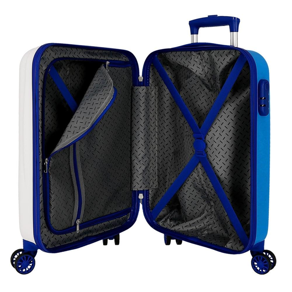 Joumma Marvel Team Spidey Valigia da cabina bianca 38 x 55 x 20 cm Rigido 2 kg Chiusura a combinazione laterale ABS 2 kg 35 L Bagaglio a mano, bianco, Taglia unica, Valigia cabina