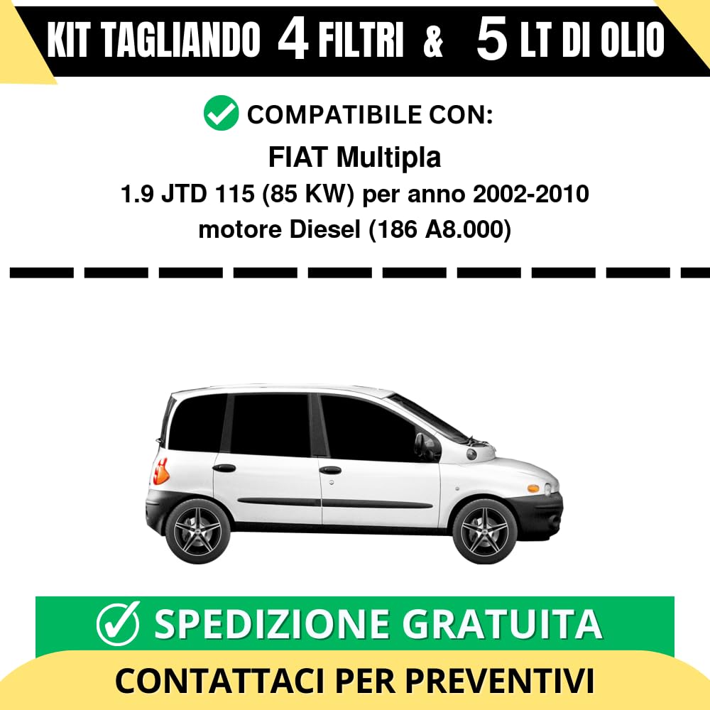 Kit Tagliando Fiat Multipla | Confronta Prezzi - Foto 3
