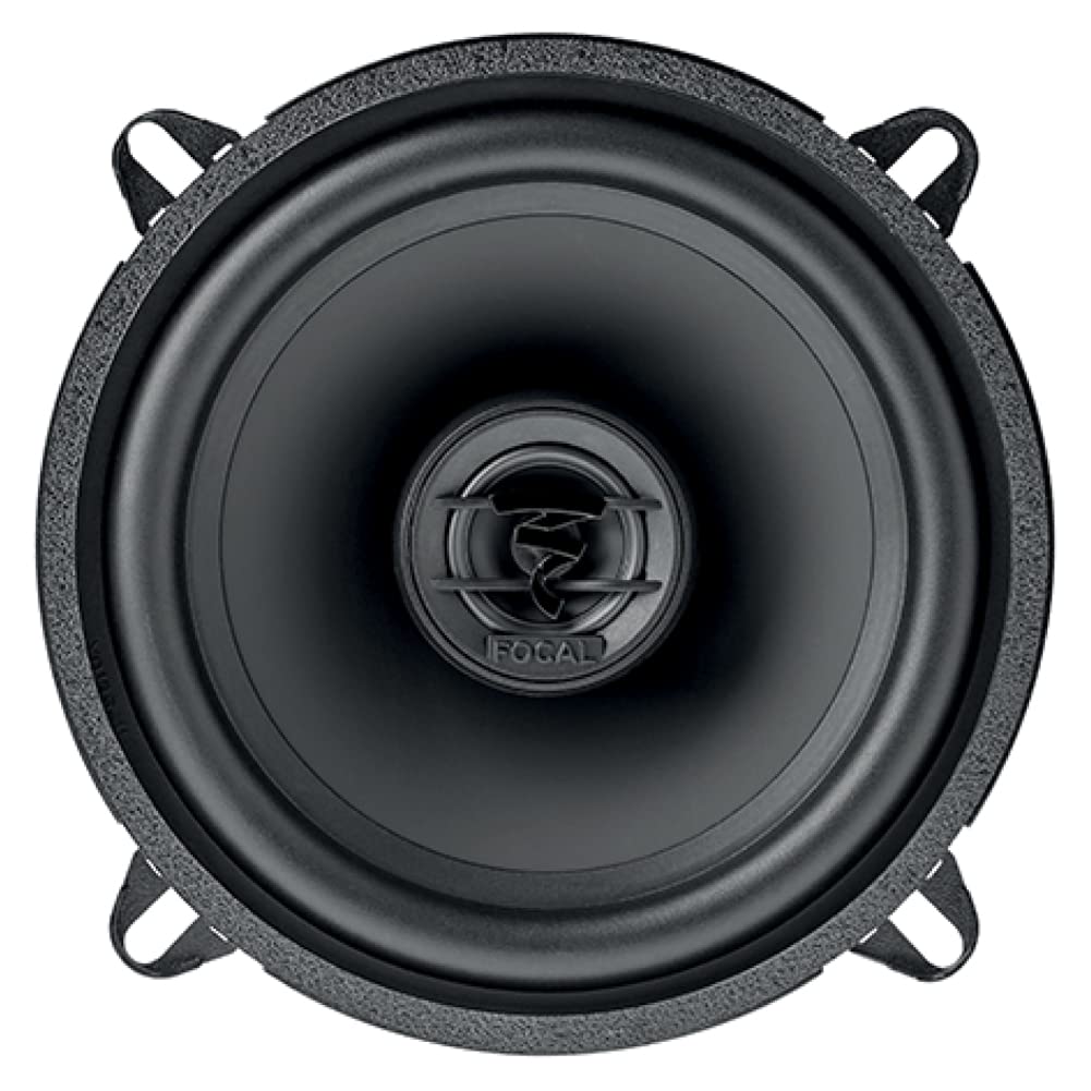 KIT Set pour Focal Auditor ACX-130 ACX130 2 Enceintes coaxiales 2 Voies de 13 cm 130 mm 5.25" de diamètre 50 Watts rms et 100 Watts Max 4 ohm 90 DB, la Paire + grilles et 5 Stickers offerts
