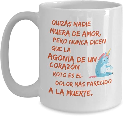 Regalo para ex novio Taza de cafe para ex novia Perfecto regalo para navidad, graduados, profesionales y estudiantes Vaso con afirmaciones posit,