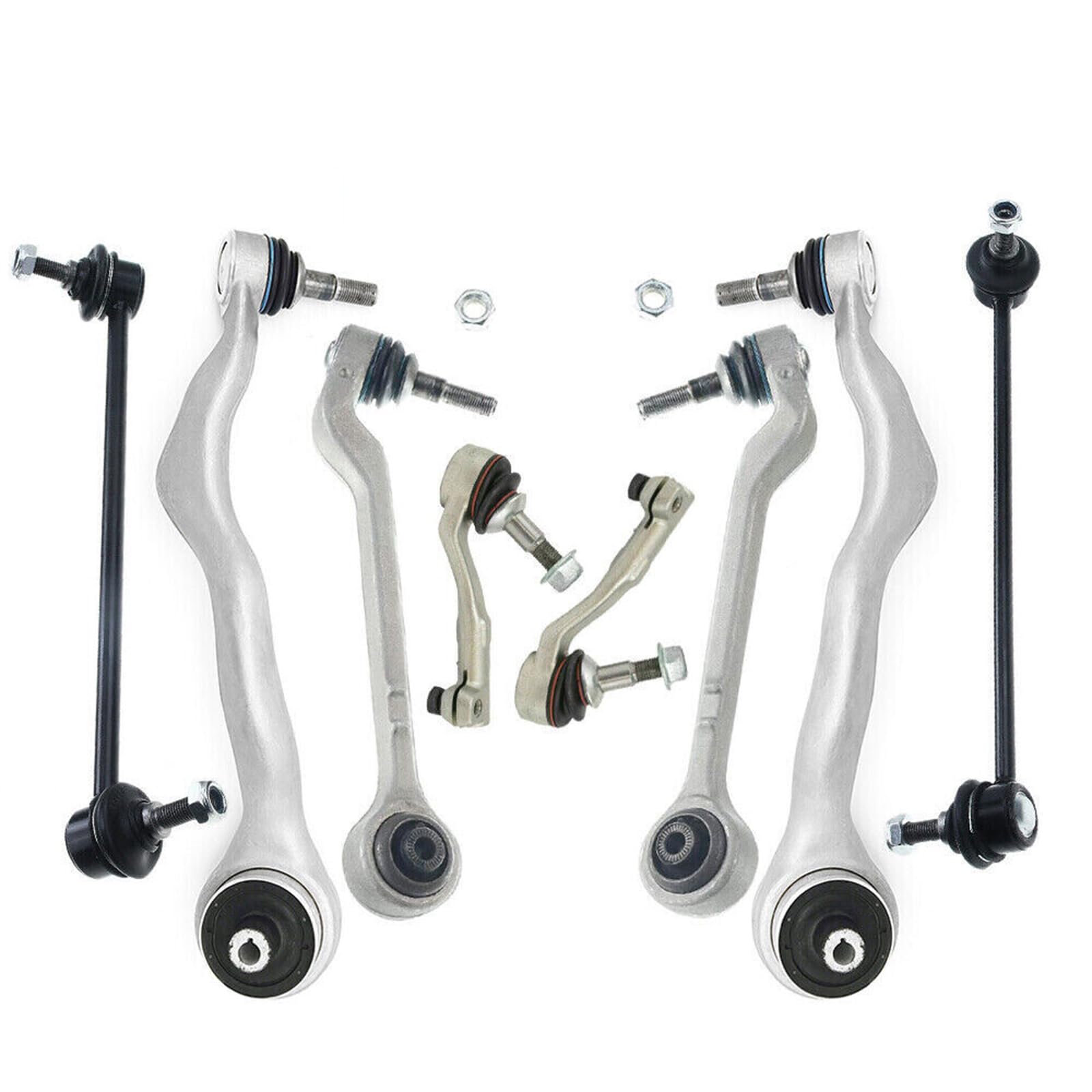 Front Control Arm Suspension Kit Compatible 2014-2016 for BMW 228i, 2017 230i, 2013-2018 320i, 2014-2018 328d, 328i, 330e 330i 335i 340i 428i 430i 435i 440i (Rear Wheels Drive ONLY-8 PCS)