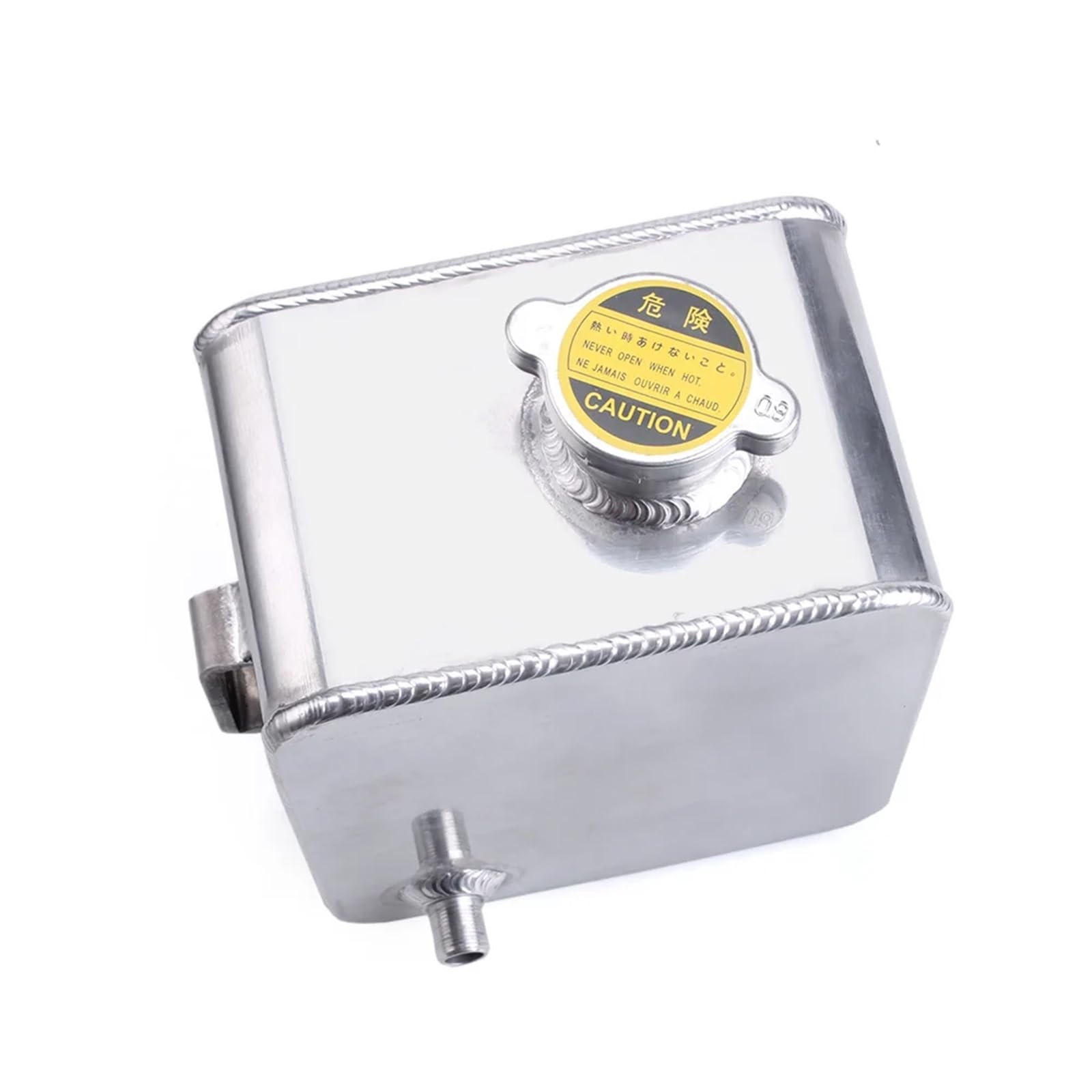 Zamiennik Wyrównawczego Chłodzącego dla RASTP-2.5L aluminiowy zbiornik na wodę do chłodnicy przelewowej, zbiornik wyrównawczy RS-OCC033(Silver)
