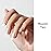 Semi Cured Gel Nail Strips - NAILOG 34 Pcs French Clear Gel Nail Stickers Extra Long Nail Wraps with Glossy Gel Finishing for Spring Summer, Moonlit Tips