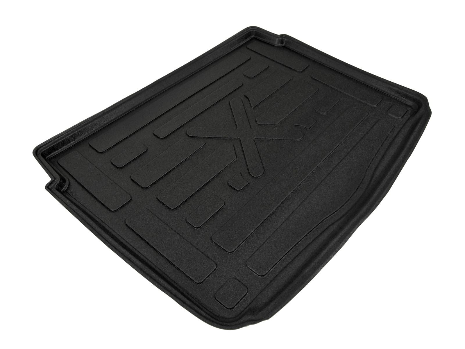SCOUTT Vasca Bagagliaio per Fiat 500X 2014-2024, in TPE su Misura, Proteggi Baule con Bordo Alto 4 cm, Antiscivolo, Inodore