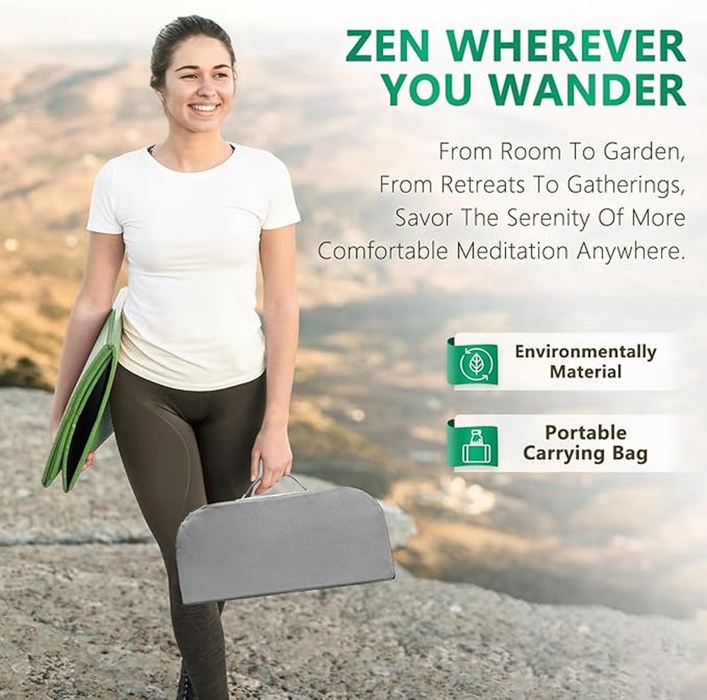 Robuste Yoga Bank, Meditationsbank, faltbar, bequem, für