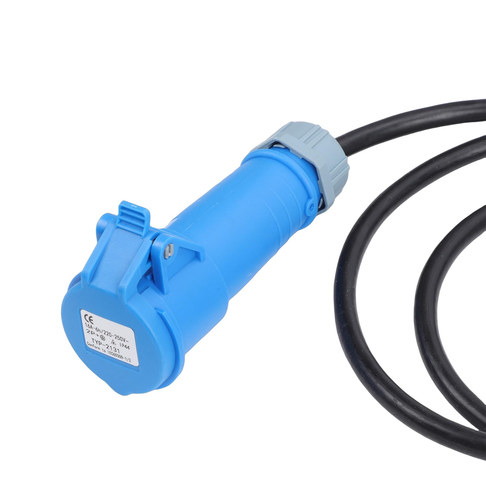 Garosa Medidor de Electricidad Digital, Medidor KWH Portátil con Memoria de Apagado Pantalla LCD Control de Aplicación, para RV Uso Doméstico Al Aire Libre Vehículo Eléctrico