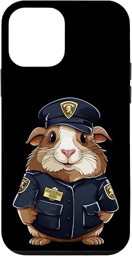Miniatura 1 de iPhone 12 mini Guinea Pig Police Officer Case