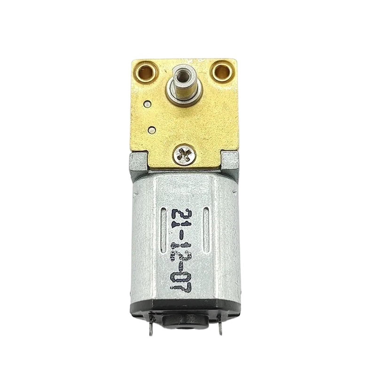 TQSKA N20 Dual Shaft Gear Motor DC 3V 3.7V 5V 850RPM D-Shaft Large Torque Micro Turbo Worm Full Metal Gear Box Reduction Motor