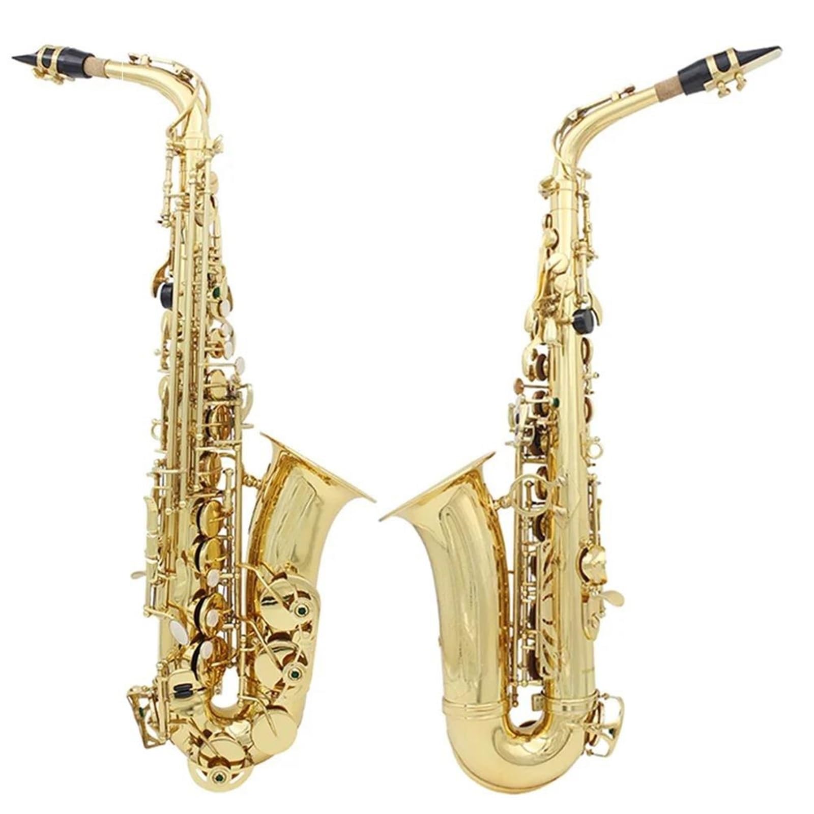 Eb Brass Ręcznie Grawerowany Alto Dla Początkujących Instrumenty Dęte Drewniane Z Akcesoriami