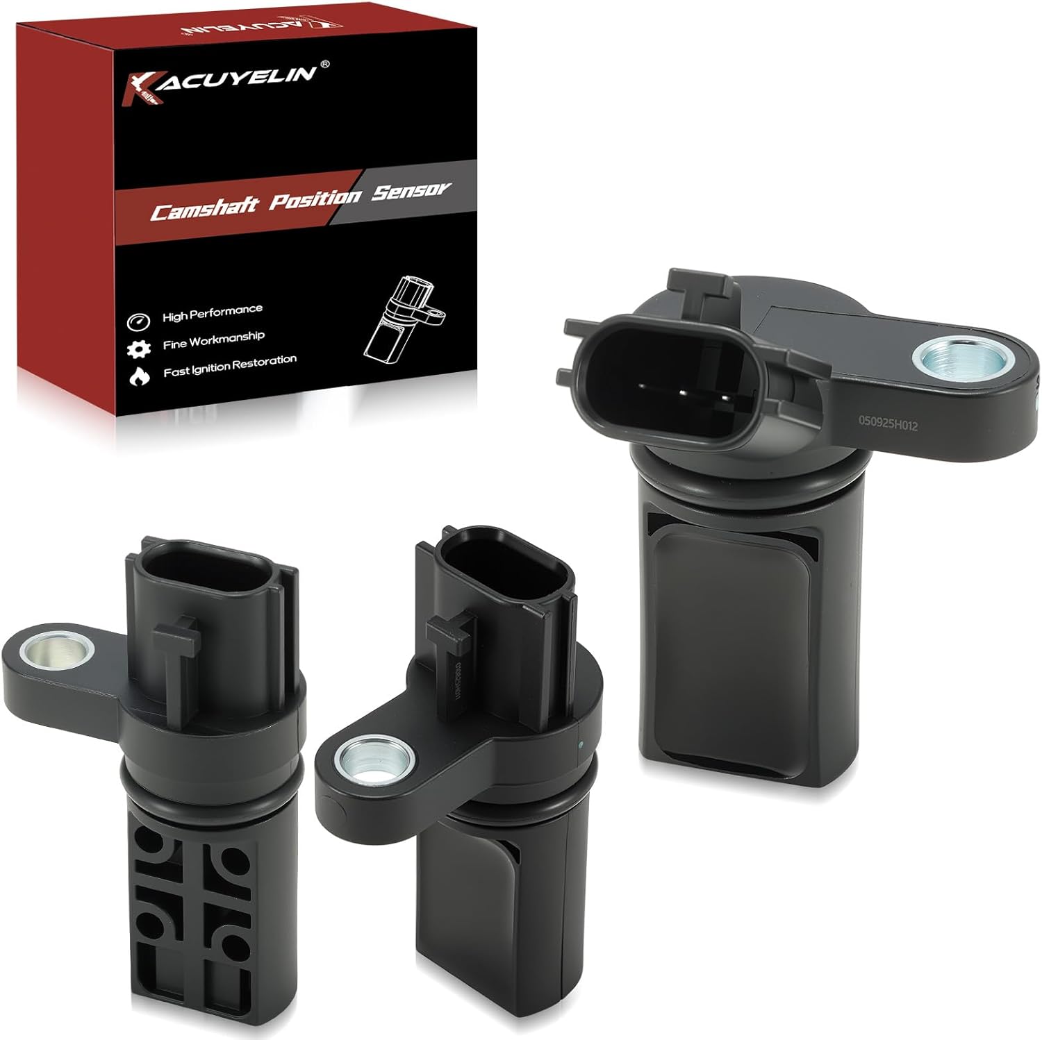 Engine Cam Crank Camshaft Crankshaft Position Sensor Set of 3 Compatible with Nissan Altima 350Z Quest Maxima Murano Infiniti G35 FX35 M35 I35 3.5L 917707 907716 917704