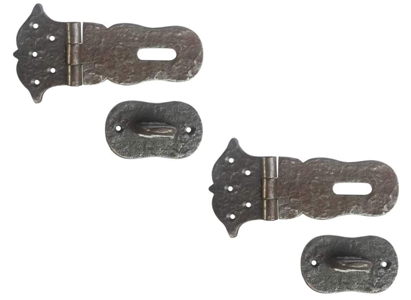 Antique Cast Iron Hasp - Secure Your Doors -12