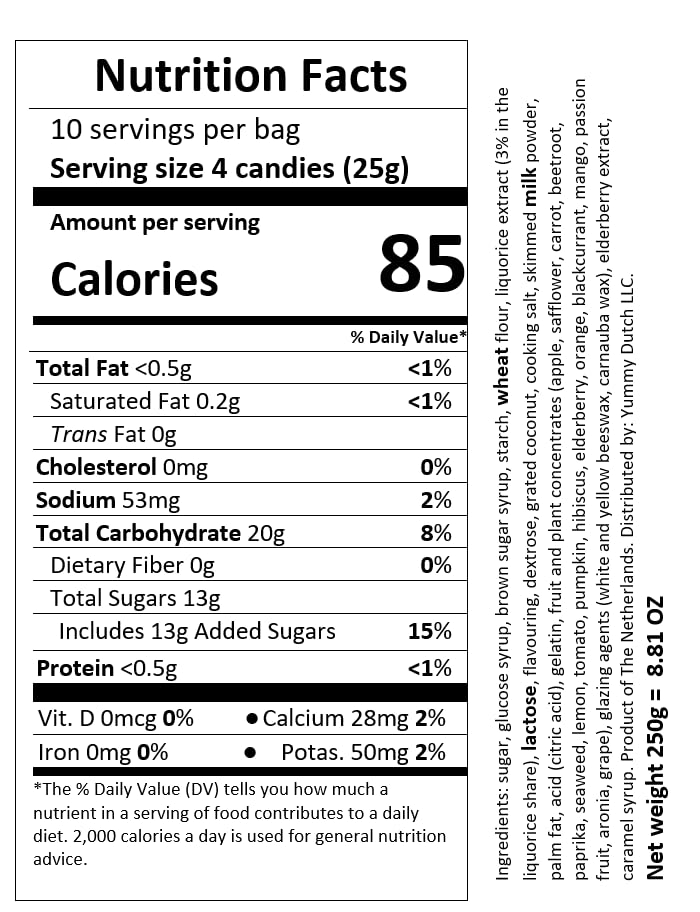 Haribo Licorice | Haribo Candy | Haribo Colorful Licorice Mix | Haribo Liquorice Mix | 8.81 Ounce Total
