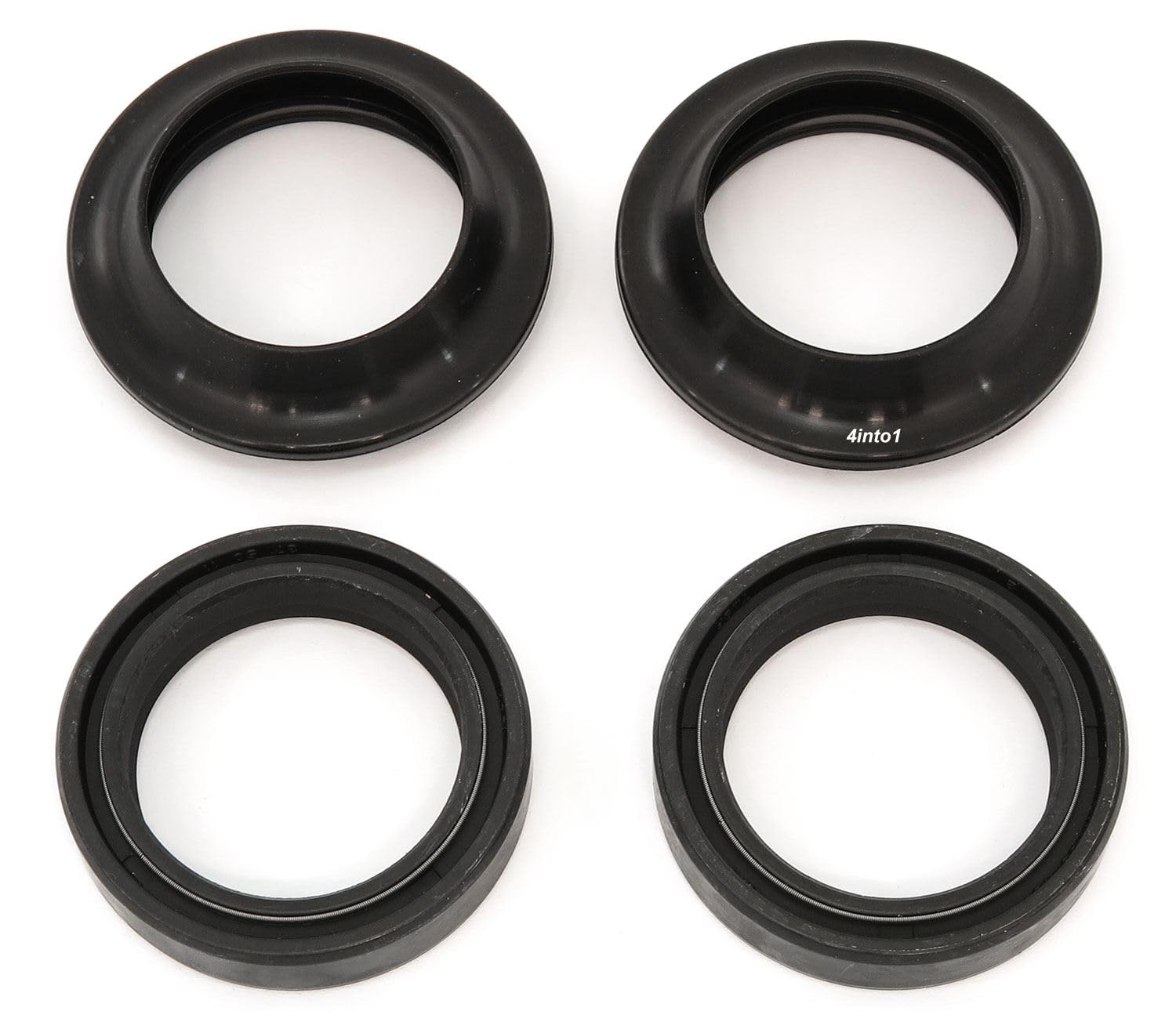 Amazon.com: 4into1 Front Fork Seals and Dust Boots Kit Fits