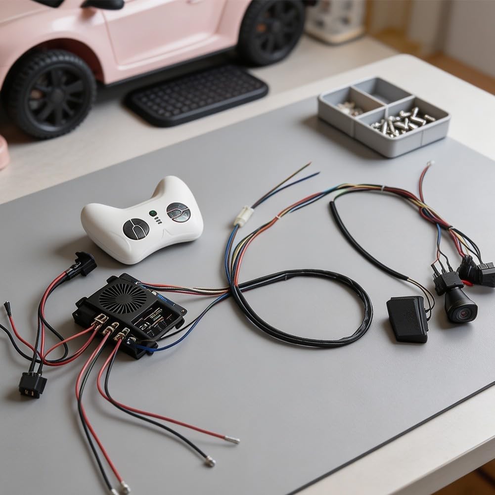 Kit Cablaggio 12V Auto Bambini Telecomando Kit Cablaggio 12V