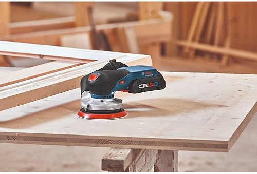 Miniatura 15 de BOSCH GEX18V-5B15 18V Brushless 5 In. Random Orbit Sander Kit with (1) CORE18V 4 Ah Advanced Power Battery