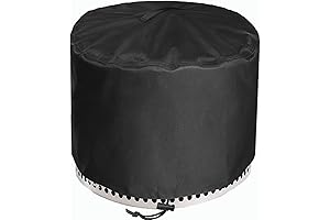 Round Fire Pit Cover for Solo Stove Yukon 27 Inch - Waterproof,...