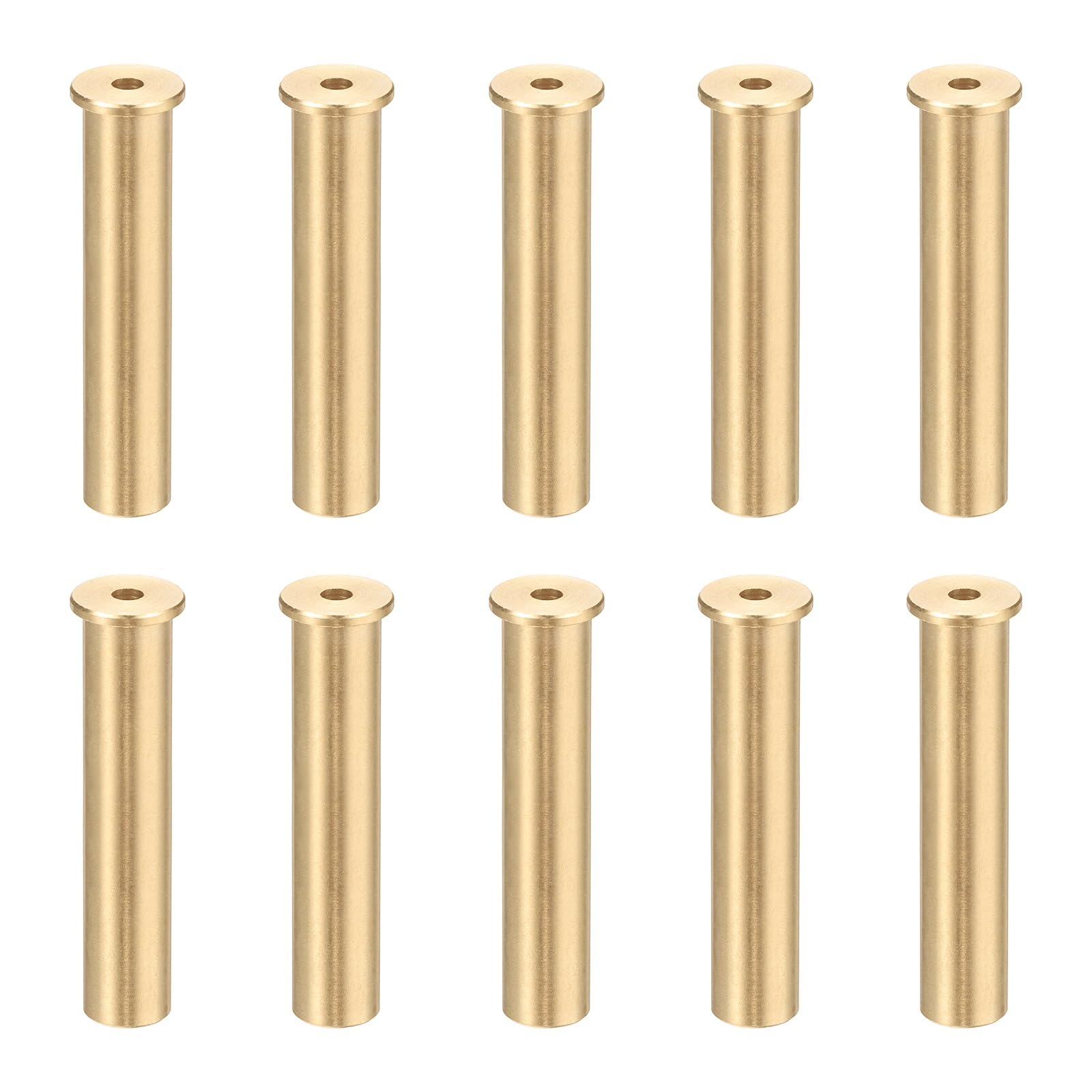 YELARXI Golf Brass Tip Weights, Club Weight Head Accessories Reusable Plug Insert Golf Weighted Spike for Steel Wood Iron Shaft 10Pcs & 9g -Fit For(0.355"/0.370" Pointed Shaft)