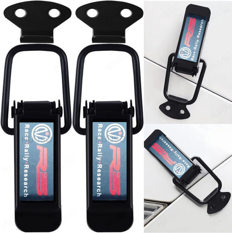 HUUSO 2 Pack R3 Quick Release Car Bumper Security Hook Clips Large, Ideal for Trunk, Bumpers and Fenders Compatible with Maruti Suzuki New Swift (Type-IV) 2018 HUUSO 2 Pack R3 Quick Release Car Bumper Security Hook Clips Large, Ideal for Trunk, Bumpers and Fenders Compatible with Maruti Suzuki New Swift (Type-IV) 2018
