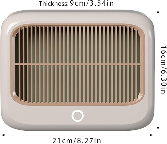 Calefactor Eléctrico Portátil Cerámico 1200W miniatura 3