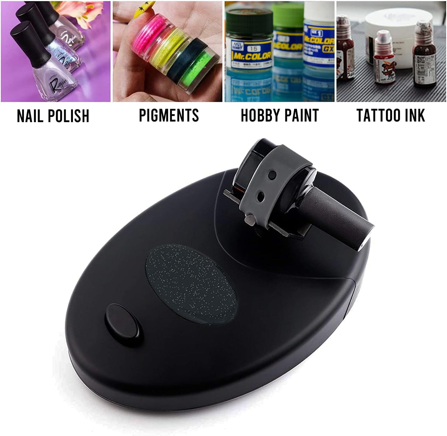 Shaken Not Stirred Tattoo Ink Shaker Hobby Paint Mixer Permanent Makeup Pigment Nail Polish Gel Lacquer Microblading Varnish Bottle Shaking Machine