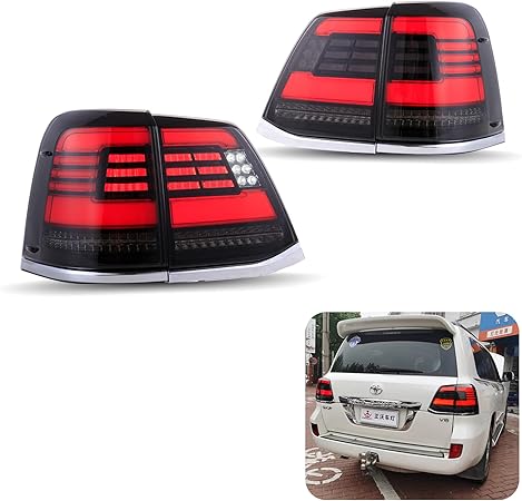 Amazon トヨタ ランドクルーザー0系 前期 中期 テールランプ テールライト オープニングモーション 流れるウインカー 左右4点セット For Toyota Land Crusier Led Tail Lights Lamps 09 15 車 バイク 車 バイク Amazon トヨタ ランドクルーザー0系 前期 中期 テールランプ テールライト オープニングモーション 流れるウインカー 左右4点セット For Toyota Land Crusier Led Tail Lights Lamps 09 15 車 バイク 車 バイク