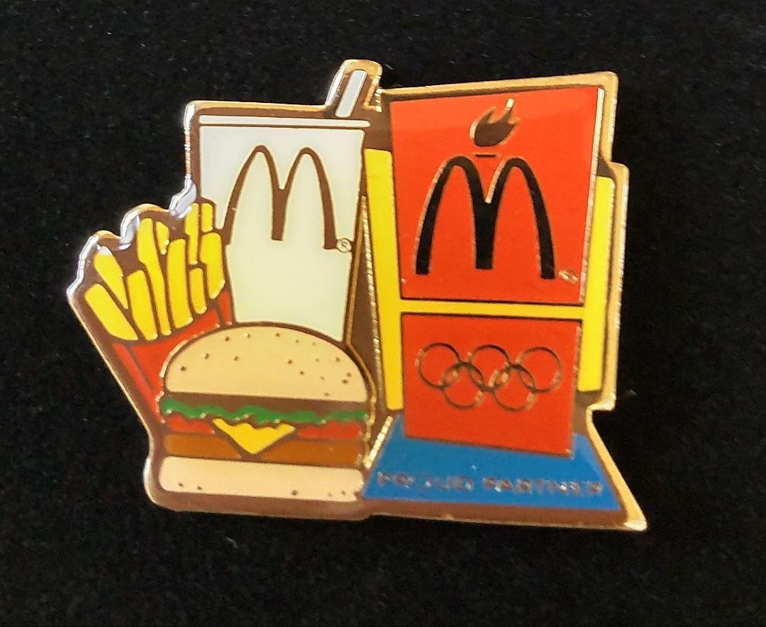 長野オリンピック　USAマクドナルドVIPピンバッジのセット 長野オリンピック マクドナルドのピンバッジ