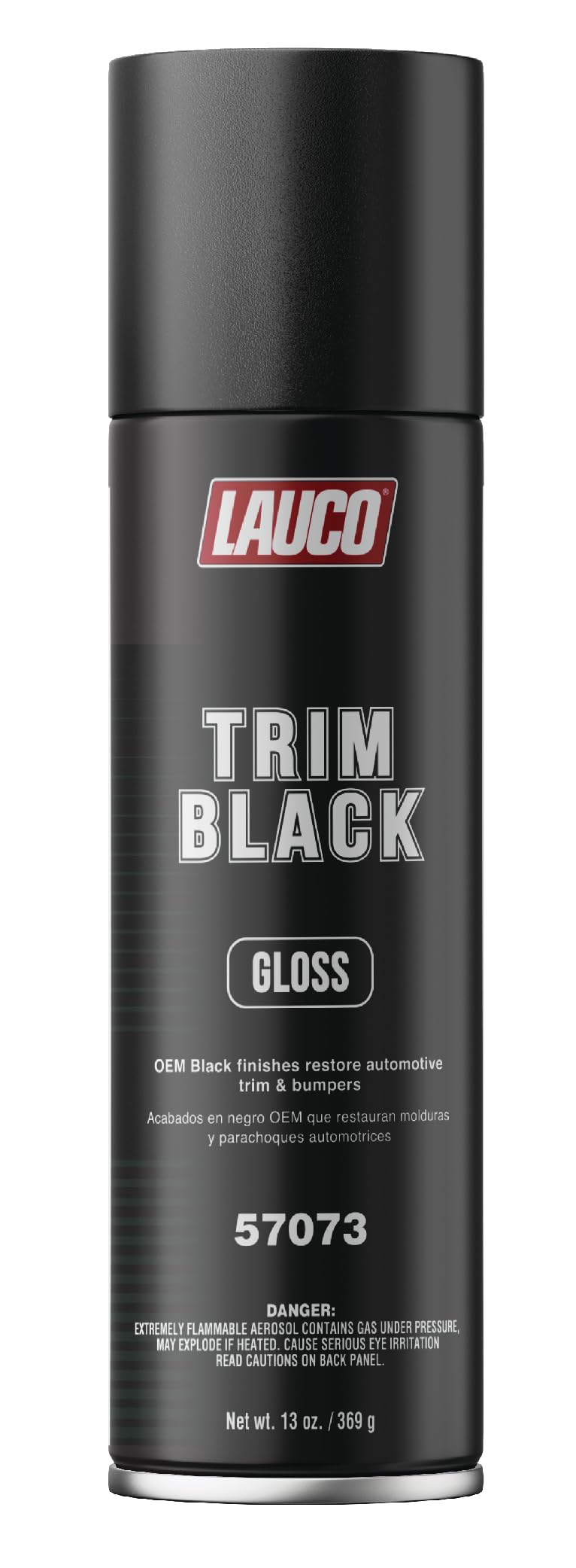 LAUCO Trim Black Gloss Automotive Spray Paint