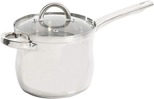 Oster 91537.03 Sangerfield - Juego de freidora profunda de 3 piezas de acero inoxidable de 3.65 cuartos de galón, con cesta