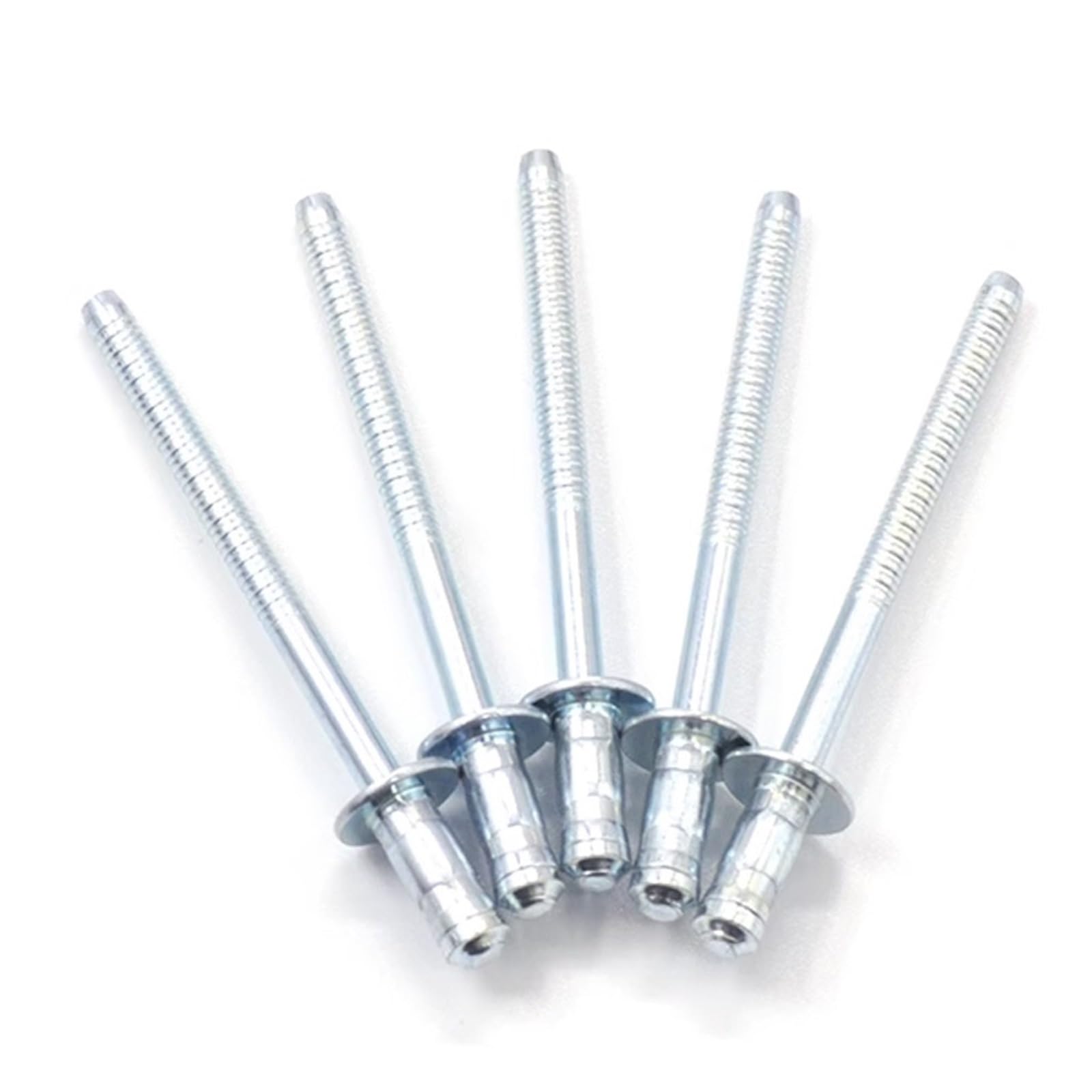 Nity aluminiowe, Nity zrywalne Łeb kopułkowy ze stali węglowej Opakowanie strukturalne po 30 szt. Lub 50 w różnych rozmiarach(50pcs,4.8x14 mm)