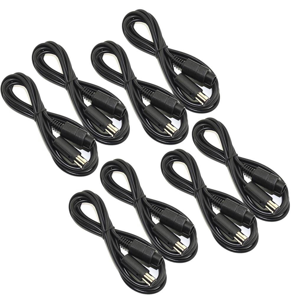 8X 6ft Wii/Gamecube Extension Cables for Wii Gamecube GCN