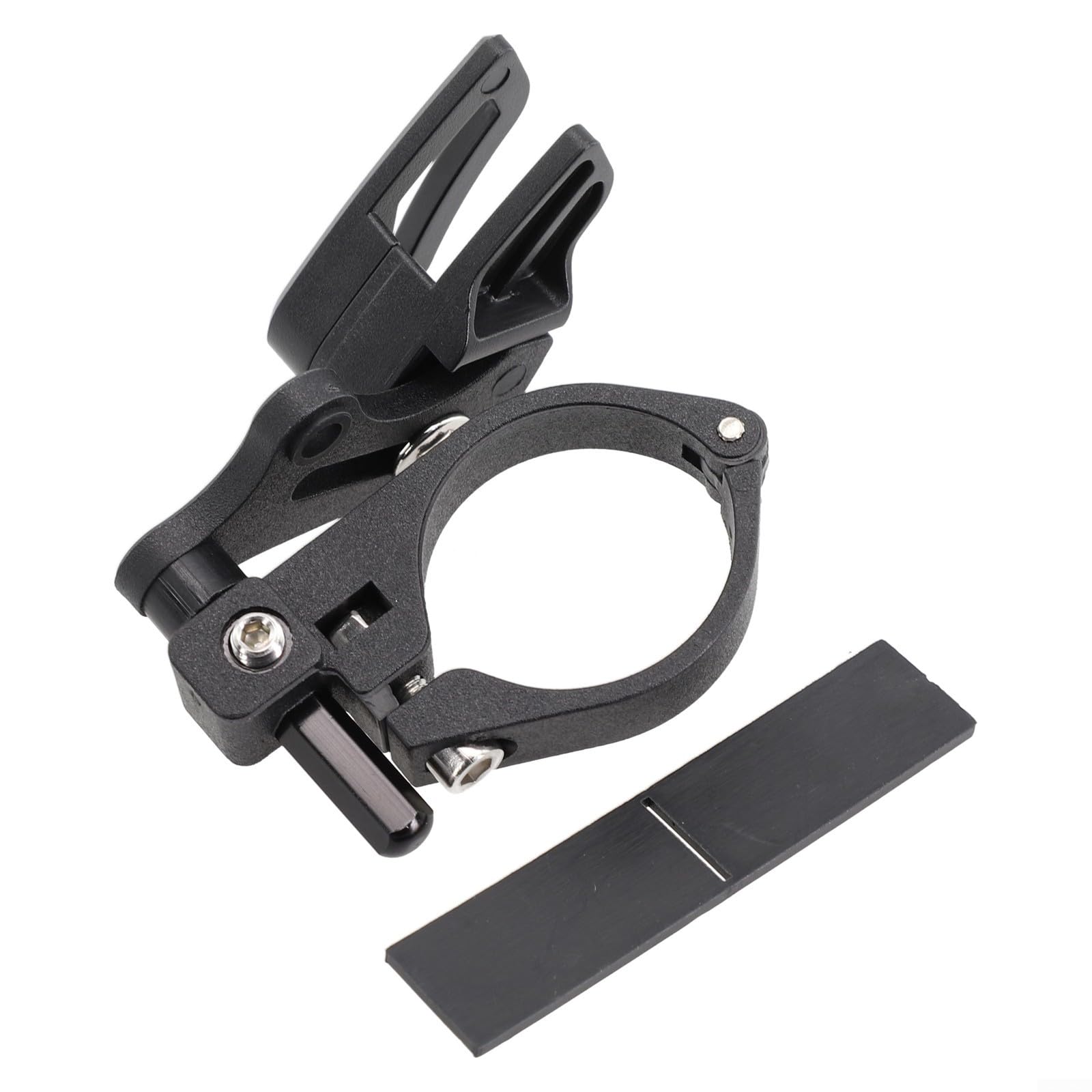Guida per catena a velocità singola per mountain bike, protezione per tubo sella in nylon per prevenire la caduta della catena, protezione telaio nero per MTB ciclismo, facile installazione con