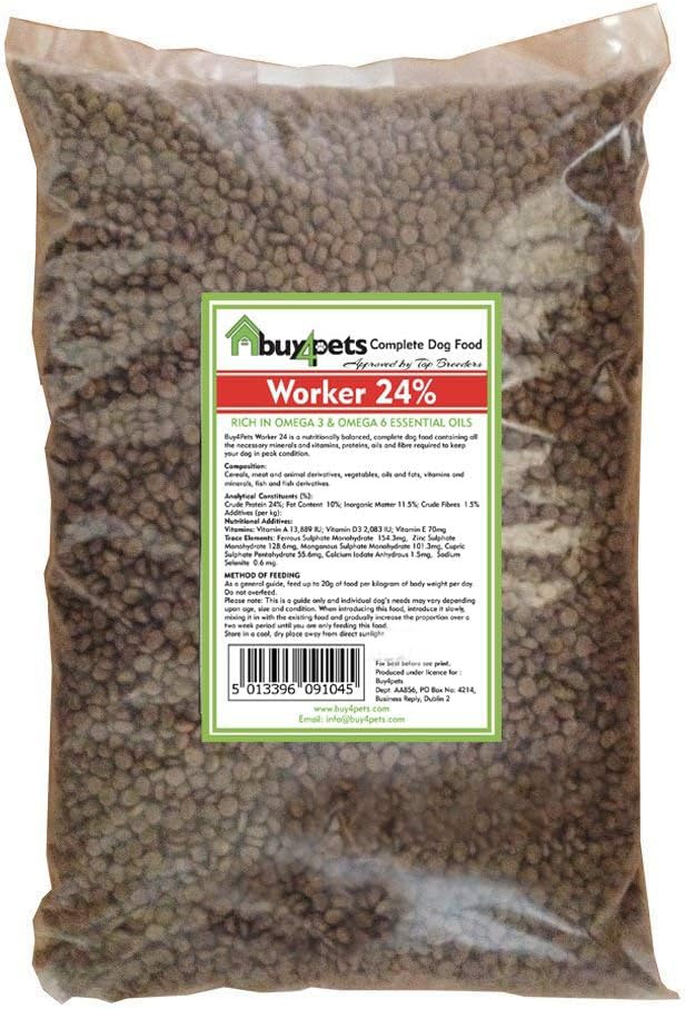 Nutrabite Dry Dog Food for Working & Sporting Dogs, Complete Nutrition, High in Omega 3 & 6, Chicken & Rice 14kg
