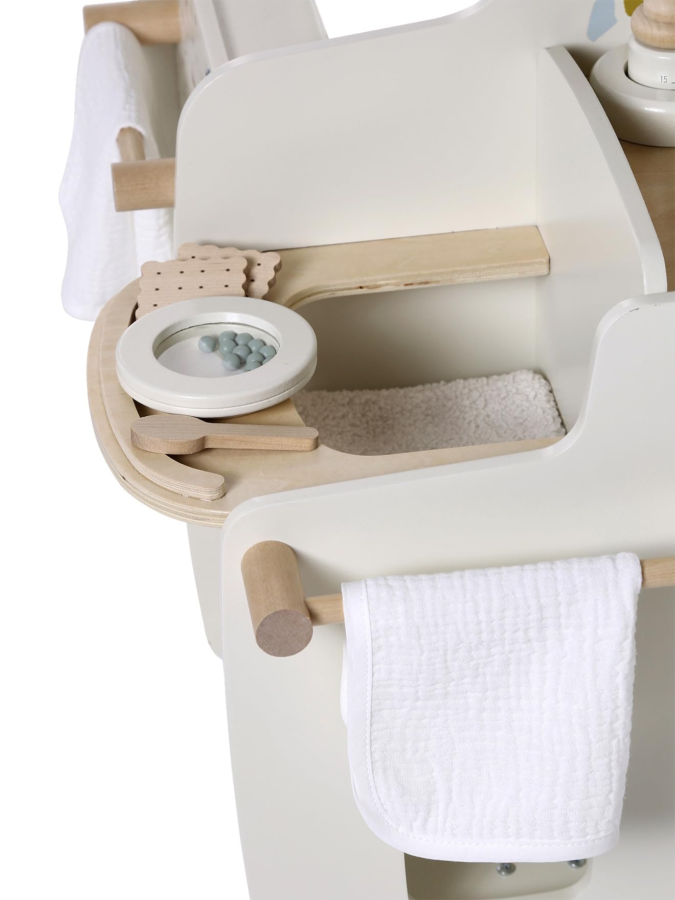 VERTBAUDET Nurserie poupon en bois FSC® blanc TU