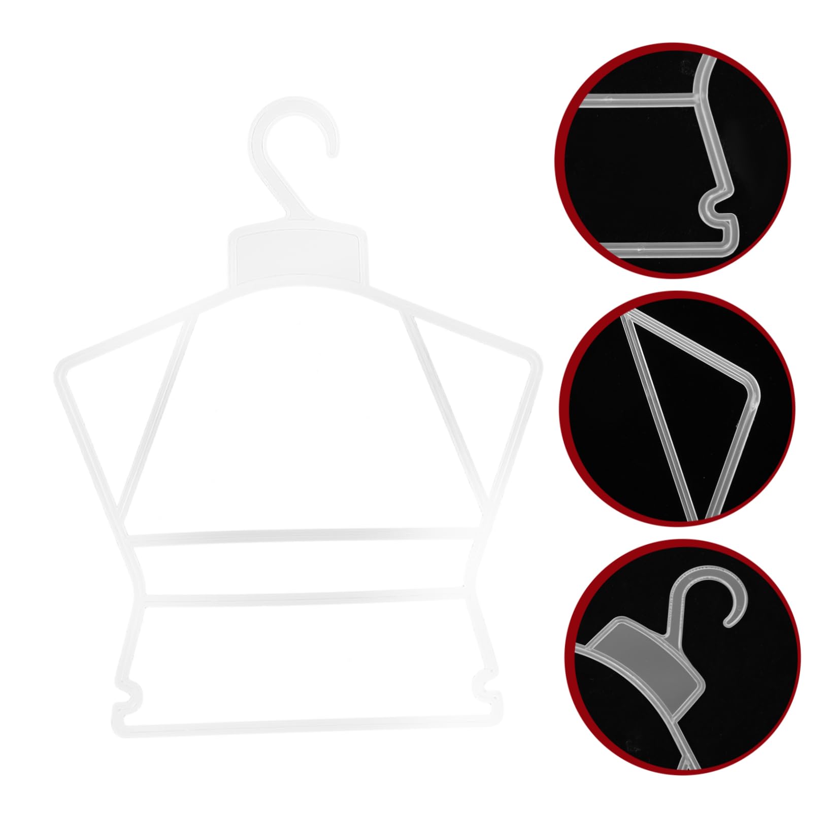 Levemolo 10pcs Children's Suit Hanger Hanger Dress Clothes Hangers Hangers Coat Hangers Newborn Hangers Boy Clothing Clothes Hanger Small Hangers Plastic