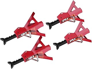 RC Jack Stand, Red RC Accessory, 3 Ton 6 Ton for D90 Axial Wraith SCX10 1/10 Scale RC Crawler Car