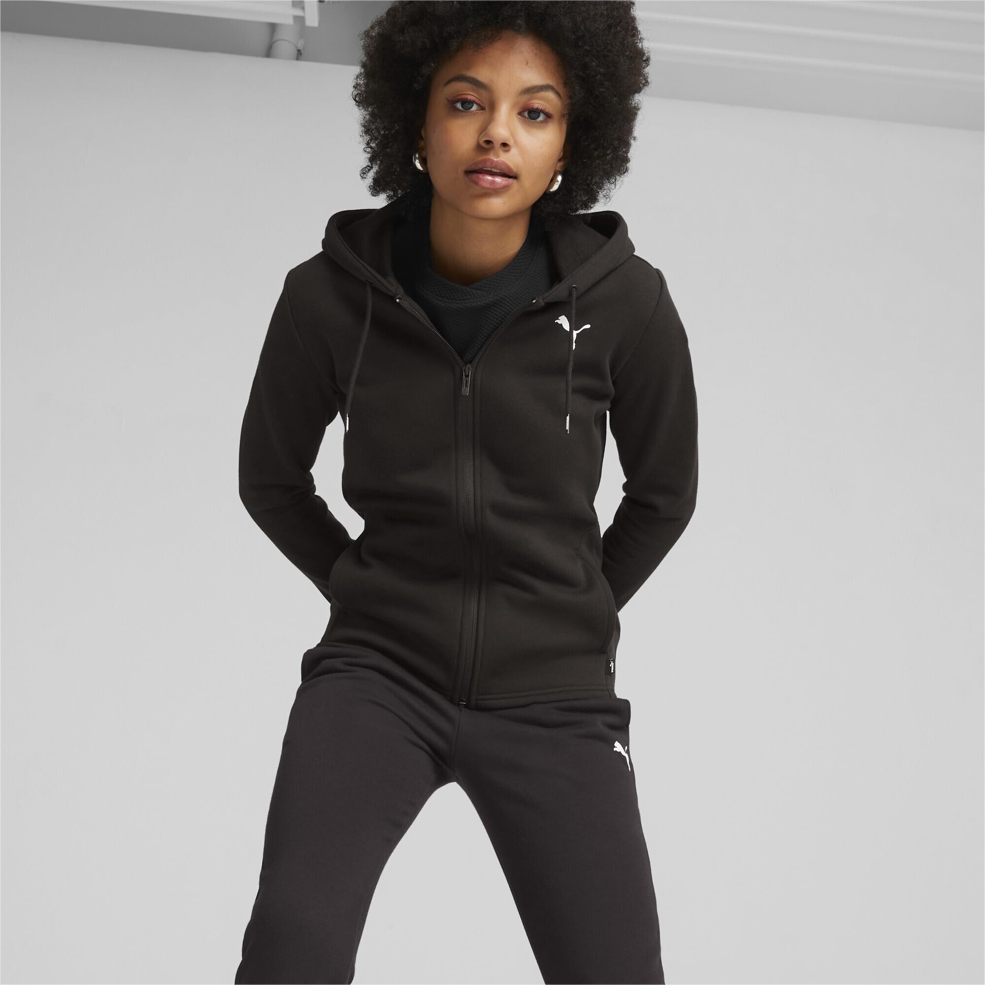 Puma Classic Hooded Sweat Suit Fl Tuta Sportiva Donna