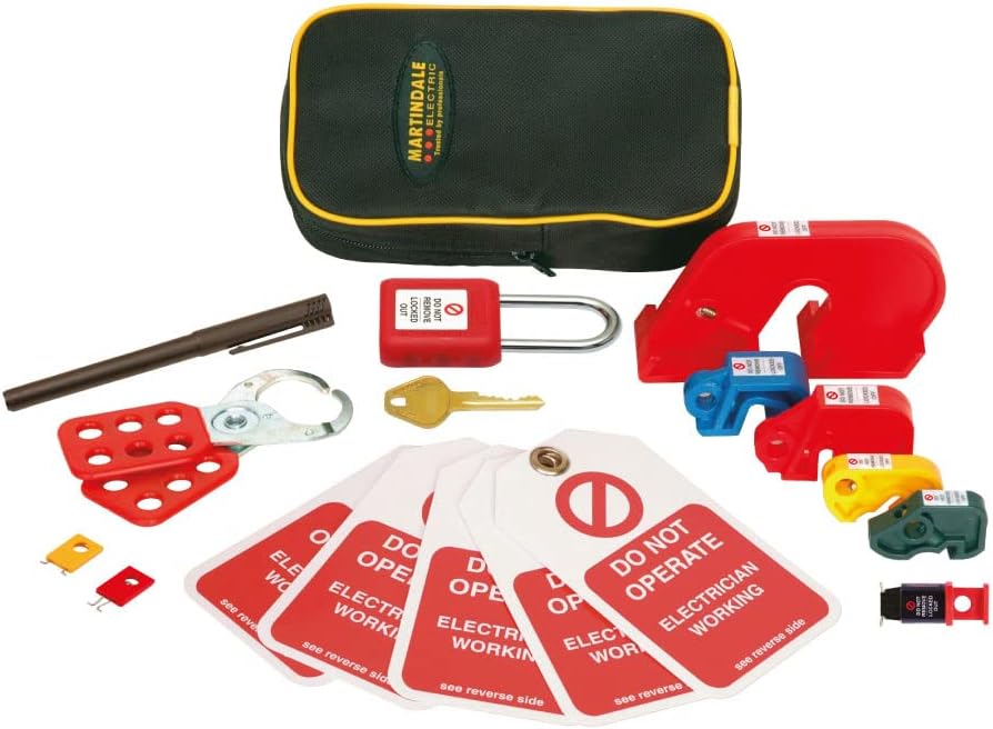 Martindale LOKKIT1 Safe Isolation Lock-Out kit, Yellow